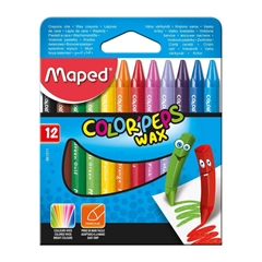 Voštane boje Maped Wax, 12 komada