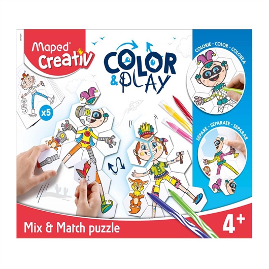 Kreativni set Maped, Puzzle