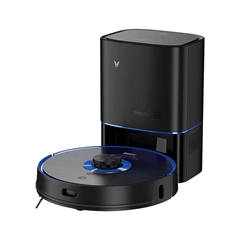 Robotski usisavač Xiaomi Viomi S9 Alpha UV, sa stanicom za samopražnjenje, crni
