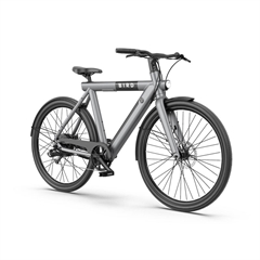 Električni bicikl Bird Bike A Frame, urban, granitno siva