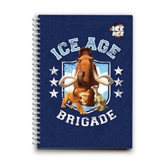 Biježnica Ice Age Brigade sa spiralom, A6, 80 lista, črte