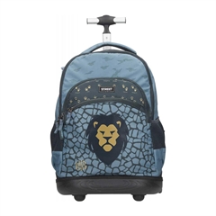 Školski ruksak na kotačima Street Trolley Wild Child Lion