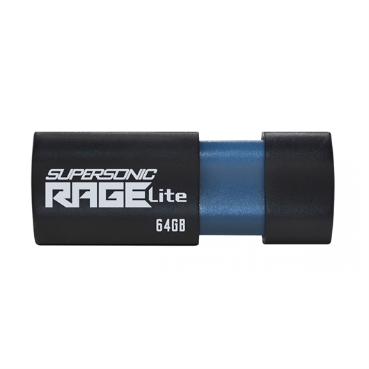 USB stick Patriot Supersonic Rage Lite, 64 GB, crno-plavi