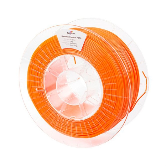 Punenje za 3D pisač, Premium PET-G, 1,75 mm, 1 kg, lavlja naranča