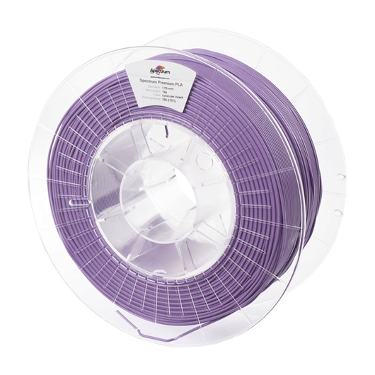 Punenje za 3D pisač, Premium PLA, 1,75 mm, 1 kg, lavanda