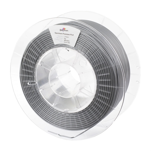 Punenje za 3D pisač, Premium PLA, 1,75 mm, 1 kg, srebrna zvijezda