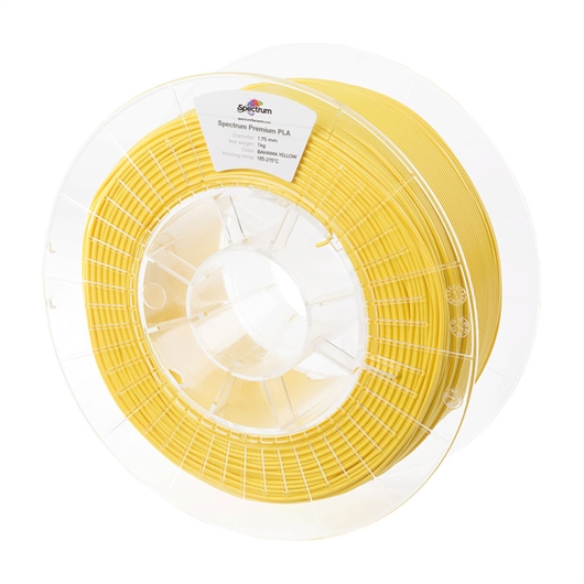 Punenje za 3D pisač, Premium PLA, 1,75 mm, 1 kg, bahami žuta