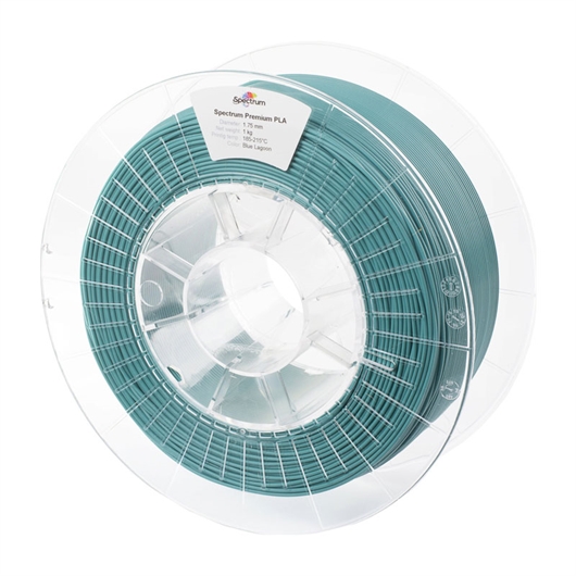 Punenje za 3D pisač, Premium PLA, 1,75 mm, 1 kg, plava laguna