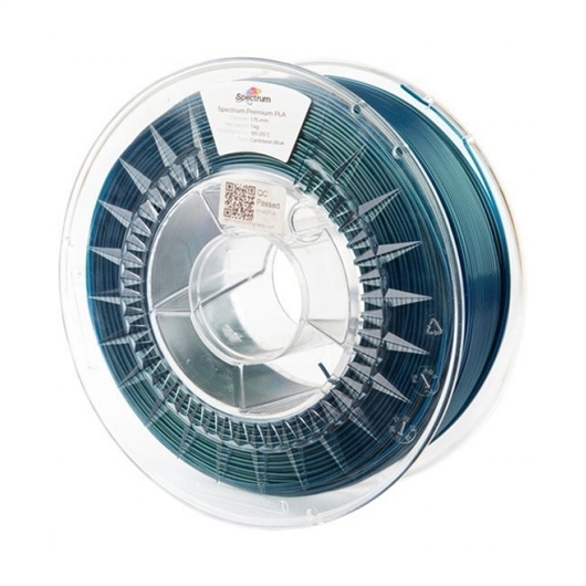 Punenje za 3D pisač, Premium PLA, 1,75 mm, 1 kg, karipsko plava