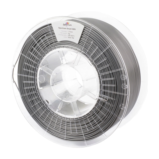 Punenje za 3D pisač, Smart ABS, 1,75 mm, 1 kg, srebrna zvijezda