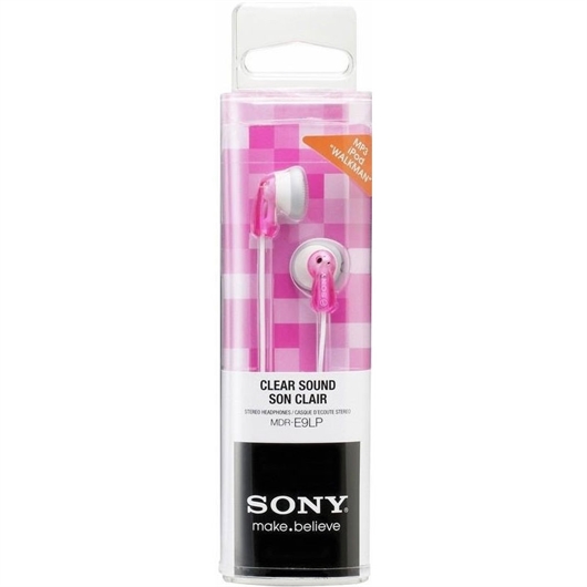 Slušalice Sony MDR-E9LPP, žičane, ružičaste