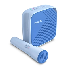 Prijenosni zvučnik Philips TAS4405N sa mikrofonom, Bluetooth, plavi