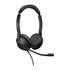 Slušalice s mikrofonom Jabra Evolve2 30 UC, USB-C, žičane, crne