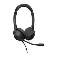 Slušalice s mikrofonom Jabra Evolve2 30 MS, USB-C, žičane, crne