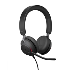 Slušalice s mikrofonom Jabra Evolve2 40 MS, žičane