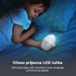 Noćna led svjetiljka Vava VA-HP008, ružičasta