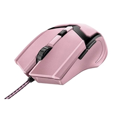 Miš Trust GXT 101, žičani, gaming, ružičasti