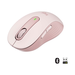 Miš Logitech Signature M650, bežični, ružičasti