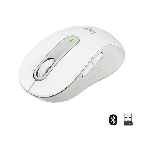 Miš Logitech Signature M650, bežični, bijeli
