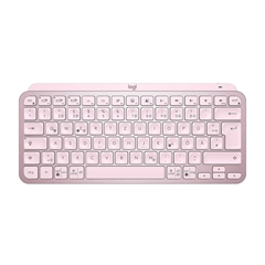 Tipkovnica Logitech MX Keys Mini, bežična, roza