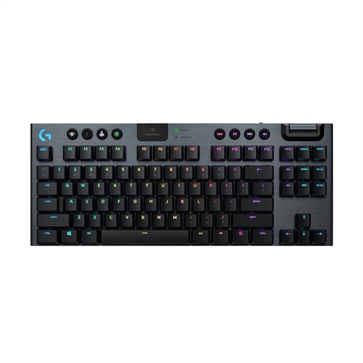 Tipkovnica Logitech G915 RGB Tactile, bežična, gaming