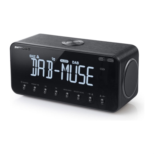 Radio sat Muse M-196 DAB, crni