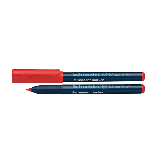 Marker Schneider Maxx 240 1-2 mm, crveni