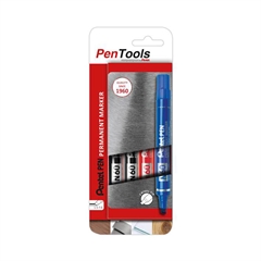 Marker Pentel PenTools Permanent Paint N60, 1,5 – 7 mm, 4 komada