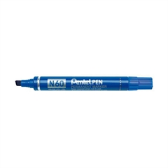 Marker Pentel Permanent N60PK, 3,9 – 5,7 mm, plavi