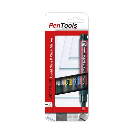 Marker kreda Pentel SMW26, 1,5 - 4 mm, 4 komada