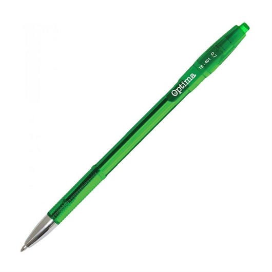 Kemijska olovka Optima TB-401, zelena