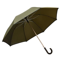 Kišobran Golf Galant, s kožnom ručkom, smeđa