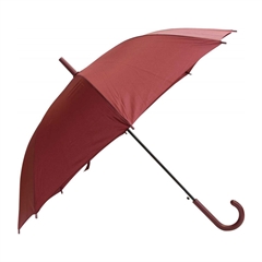 Kišobran Selena, s mat PVC ručkom, bordo crvena