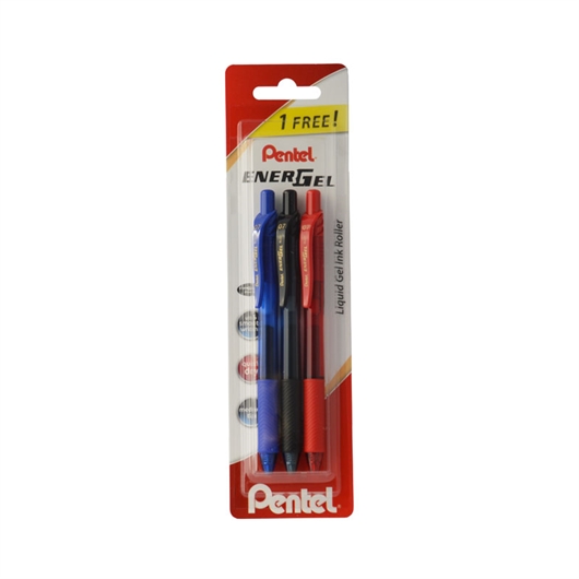 Roler Pentel Energel BL107, 0,7 mm, 3 komada