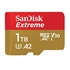 Memorijska kartica SanDisk Extreme Micro SDXC UHS-I U3, 190 MB/s, 1 TB + SD adapter