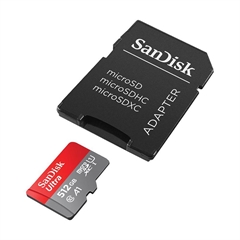 Memorijska kartica SanDisk Ultra Micro SDXC UHS-I U1, 150 MB/s, 512 GB + SD Adapter