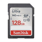 Memorijska kartica SanDisk Ultra SDXC UHS-I C10 U1, 140 MB/s, 128 GB