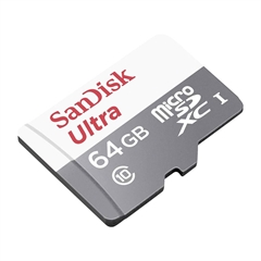 Memorijska kartica SanDisk Ultra Micro SDXC UHS-I C10 U1, 80 MB/s, 64 GB