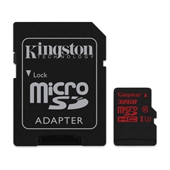 Memorijska kartica Kingston Micro SDHC UHS-I U3, 90 MB/s, 32 GB + SD adapter
