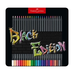 Bojice Faber-Castell Black Edition, 24 komada