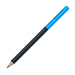 Grafitna olovka Faber-Castell Grip Jumbo, HB, crno plava