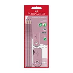 Set Faber-Castell Sleeve, 5 komada, roza
