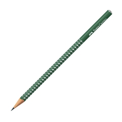 Grafitna olovka Faber-Castell Sparkle, zelena