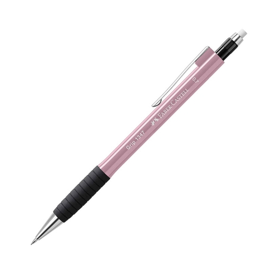 Tehnička olovka Faber-Castell Grip 1347, 0.7 mm, roza