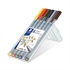 Flomasteri Staedtler Fineliner Triplus Boho, 0,3 mm, 6 komada