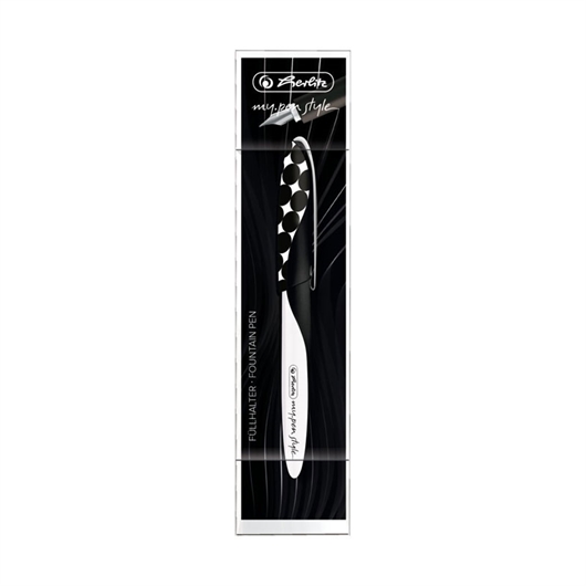 Nalivpero Herlitz My pen, Just Black, u kutiji