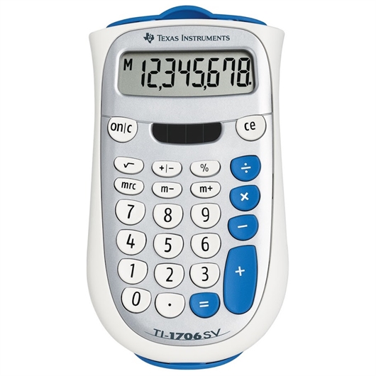 Kalkulator Texas Instruments TI-1706 SV, džepni