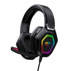 Slušalice Havit Gamenote RGB LED HV-H659d, žičane, gaming
