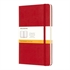 Bilježnica Moleskine A5 tvrdi uvez, crvena - s crtama