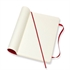Bilježnica Moleskine A5 meki uvez, grimizno crvena - s crtama